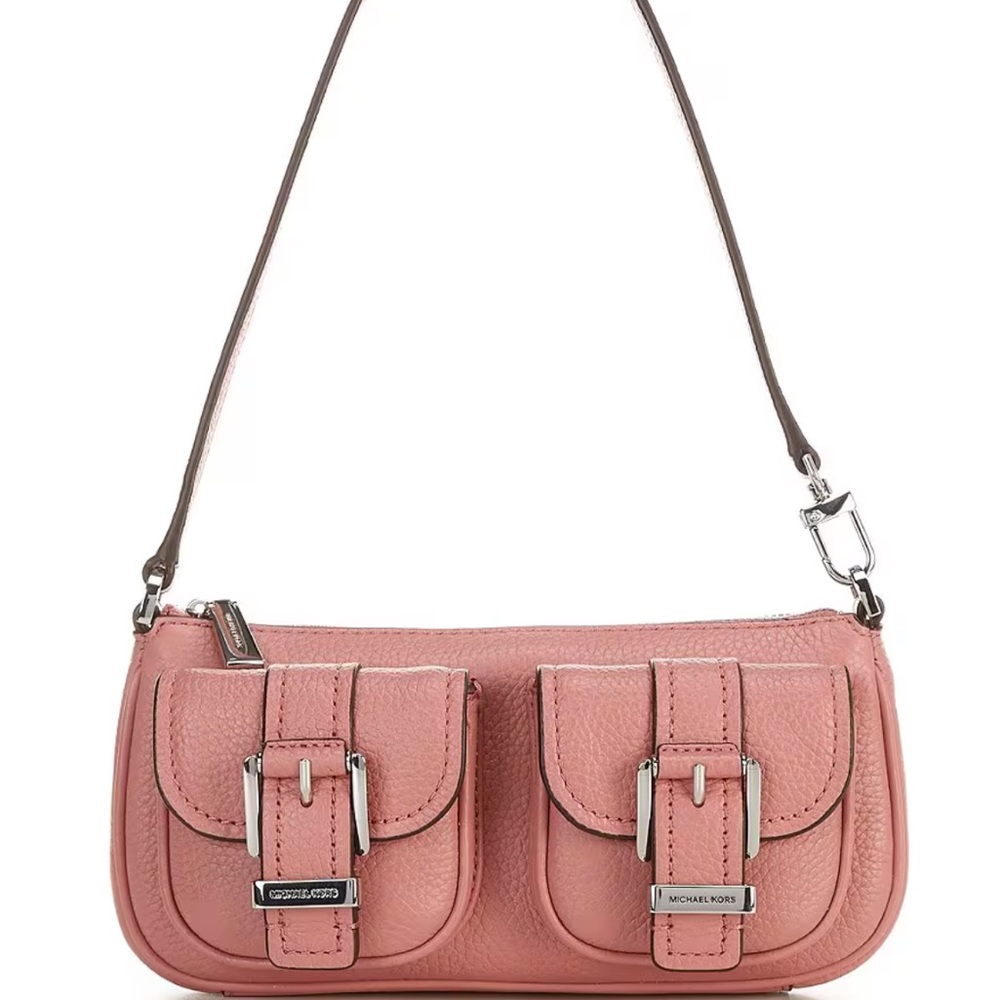 Micheal Kors Pink Leather Shoulder Bag